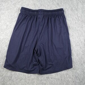 Under Armour Shorts Mens Medium Navy Blue UA Icon Mesh 5" Athletic Gym Workout